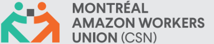 Logo, Montreal Amazon Workers Union (CSN)